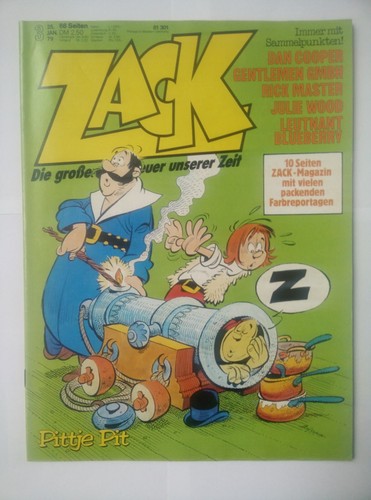 Zack heft 1979 sehr - 3,,