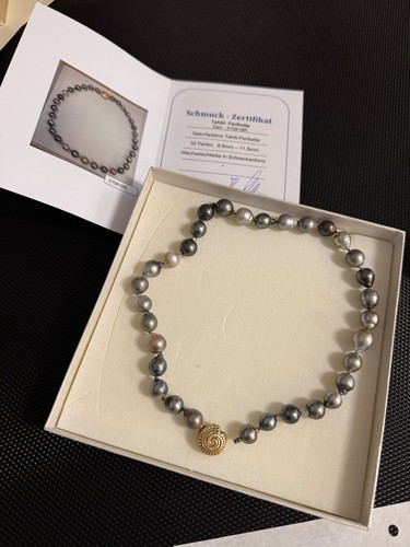 Tahiti perlenkette 11 mm - perlenkette,