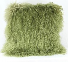 Tibet Lammfell Kissen
