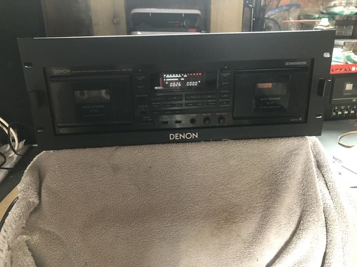 Denon stereo double cassette - denon,