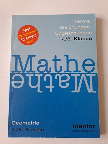 Mathe mentor isbn - mathe,