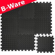 B-Ware 9 Bodenmatten Puzzlematten ca.30x30x1cm erweiterbare Steckmatten  