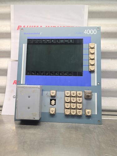 Battenfeld unilog 4000 display - unilog,