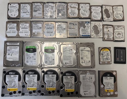 33x festplatten konvolut - 33x, hdd