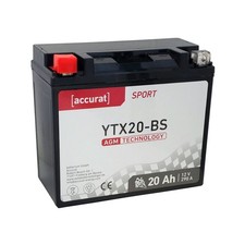Motorradbatterie YTX20-BS AGM