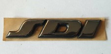 VW ORIGINAL SDI Teil LOGO Badge Schriftzug Aufkleber Zeichen chrom GTI T4 TDI g