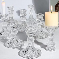 Candlestick Holders Set,12Pcs