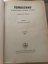 Funkschau 1956 Heft 1-24