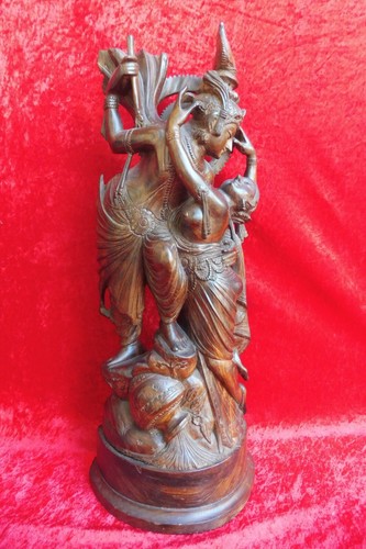 Sehr schöne alte holzfigur - schöne,,
