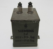 SIEMENS  2µF  1800VDC  300VAC