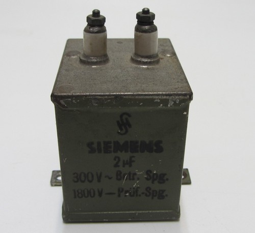 Siemens 2µf 1800vdc 300vac - siemens,