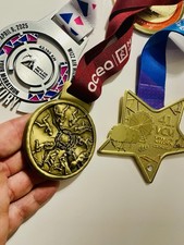 Marathon-Medaillen Sammlung