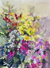 Original watercolor painting