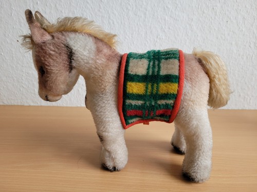 Zwei steiff tiere pony - pony, sheddy