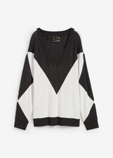 Pullover m V-Ausschnitt Gr