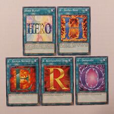 E- Eiliger Notruf Elementarheld Hero Blitz!! Set vollständig 5 Karten deutsch