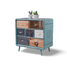 Loft Kommode Patchwork Schrank