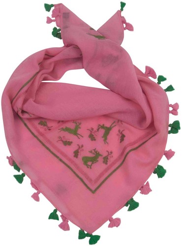 Trachtentuch rosa 100 wolle - 100%,