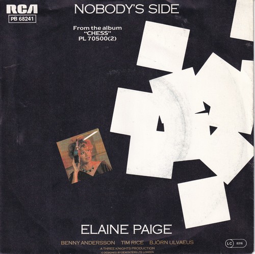 2643 elaine paige nobody - paige,