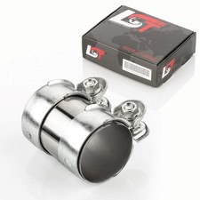 Double clamp connector pipe