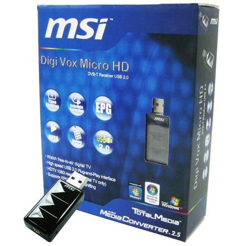 Msi digivox micro dvb t - micro, dvb-t