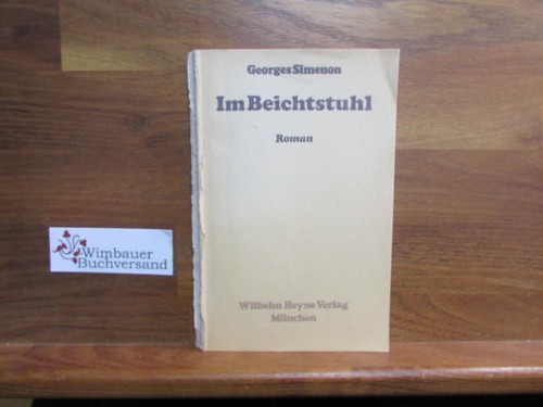 Beichtstuhl roman dt - beichtstuhl, :