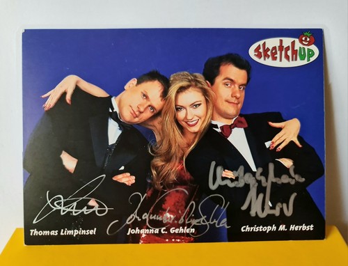 Sketch autogrammkarte - sketch,