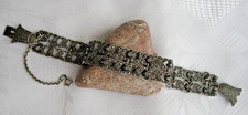 Vintage Armband Silber rundum