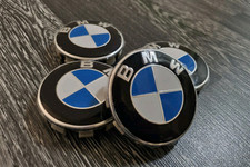 4 Radnabenkappen 68mm E32 E34 E36 E38 E39 E46 E60 E61 E90 E91 X3 passend für bmw