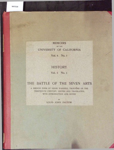 The battle seven arts - of,