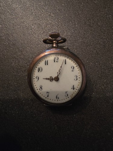 Antike silber taschenuhr - silber-taschenuhr, –
