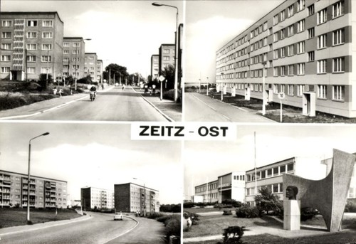 Zeitz burgenlandkreis - ak,