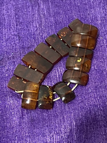 Armband aus bernstein gummi - aus,