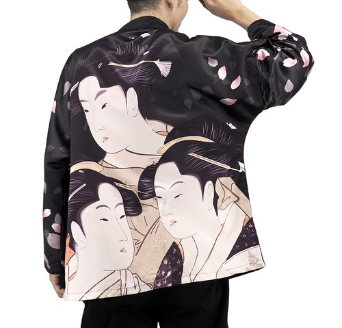 Kimono jacke mit japanischem - mit,