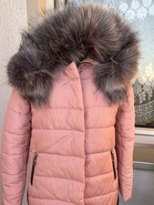 Damen Winterjacke Pelzkragen