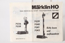 Märklin Primex H0  Anleitung