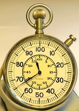 Huber München seltene, große Beobachtungsuhr Deckuhr Kriegsmarine WK2