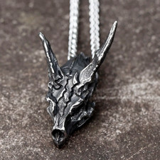 Nordische Halskette Drache