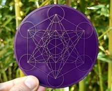 Metatron Cube Scheibe und