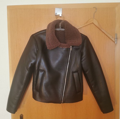Pilotenjacke lederjacke imitat - pilotenjacke,