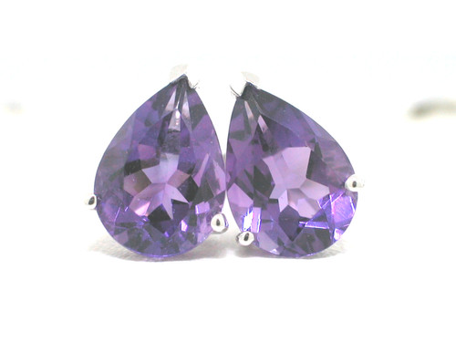 Amethyst ohrstecker 585 - ohrstecker,