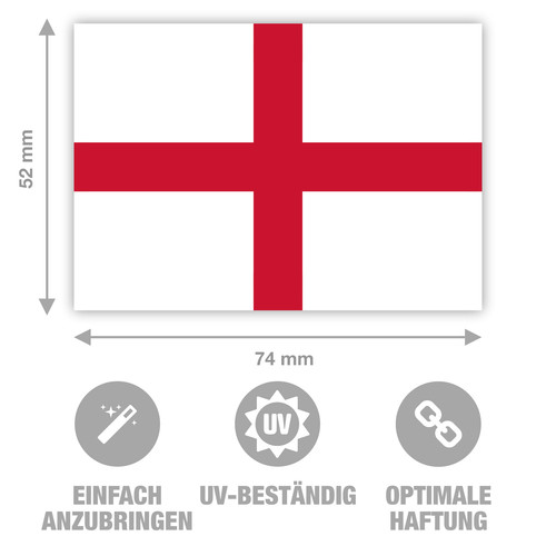 Stück aufkleber england - 10,