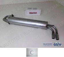 Auspuff Endtopf + Anbauteile für Toyota MR 2 COUPE 1.6 91KW 84-8/87