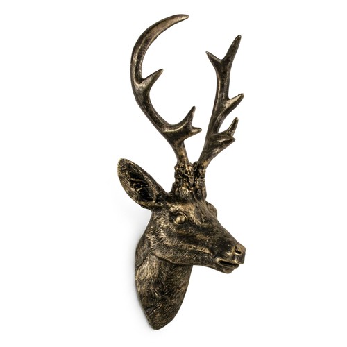 Hirschgeweih bronze optik - hirschgeweih, 10