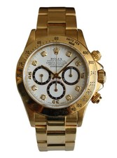 Rolex Daytona 18k / 750 Gelbgold Zenith 16528 Brillantblatt Inverted 6 Revision