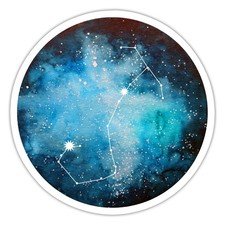 Skorpion Sternzeichen Tierkreiszeichen Aufkleber Sticker, max. 10 x 10 cm