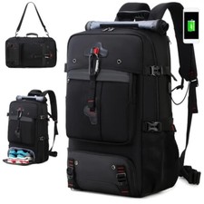 Rucksack Wanderrucksack  Freizeittasche, USB-Ladeanschluss, Schuhfach Reise