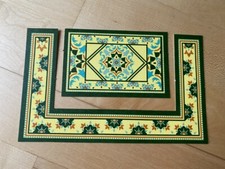 Playmobil Zubehör Möbel Teppiche zum Schlafzimmer Nostalgie Puppenhaus NEU 