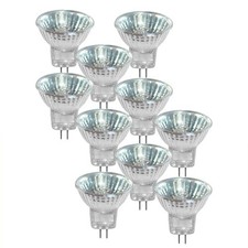 10 x Halogen Reflektor MR11 GU4 12V 35Watt Strahler warmweiß dimmbar Flood 30°