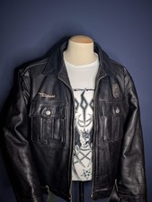 Vintage Diesel Lederjacke XXL